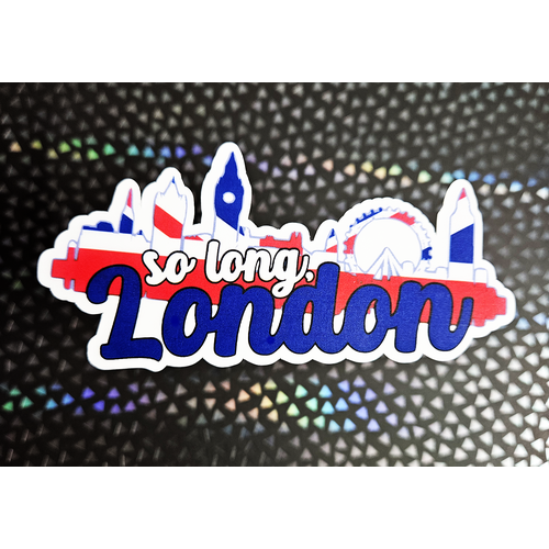 Taylor Swift So Long London Sticker