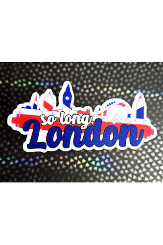 Taylor Swift So Long London Sticker