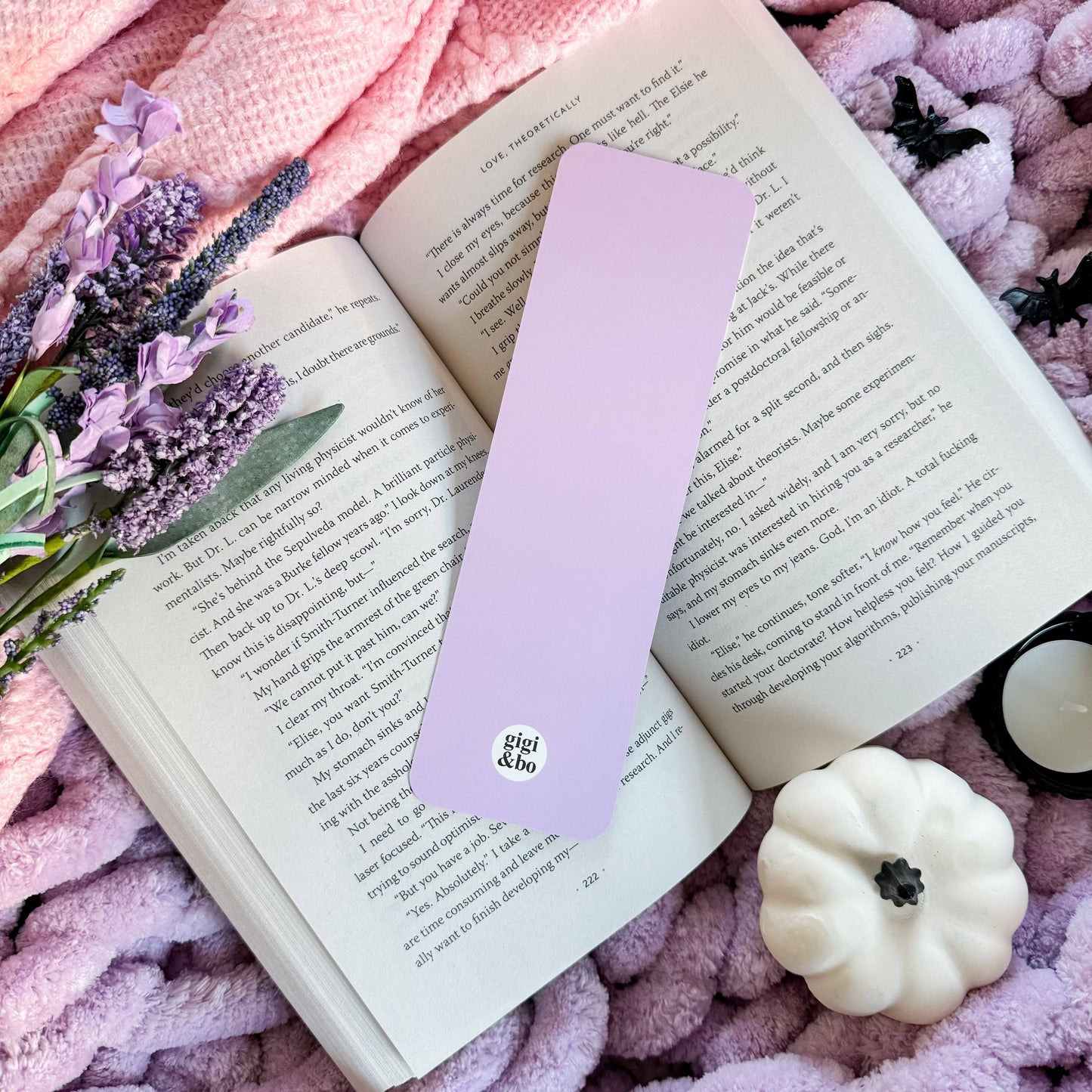 Bookmark, Pastel Ghosties