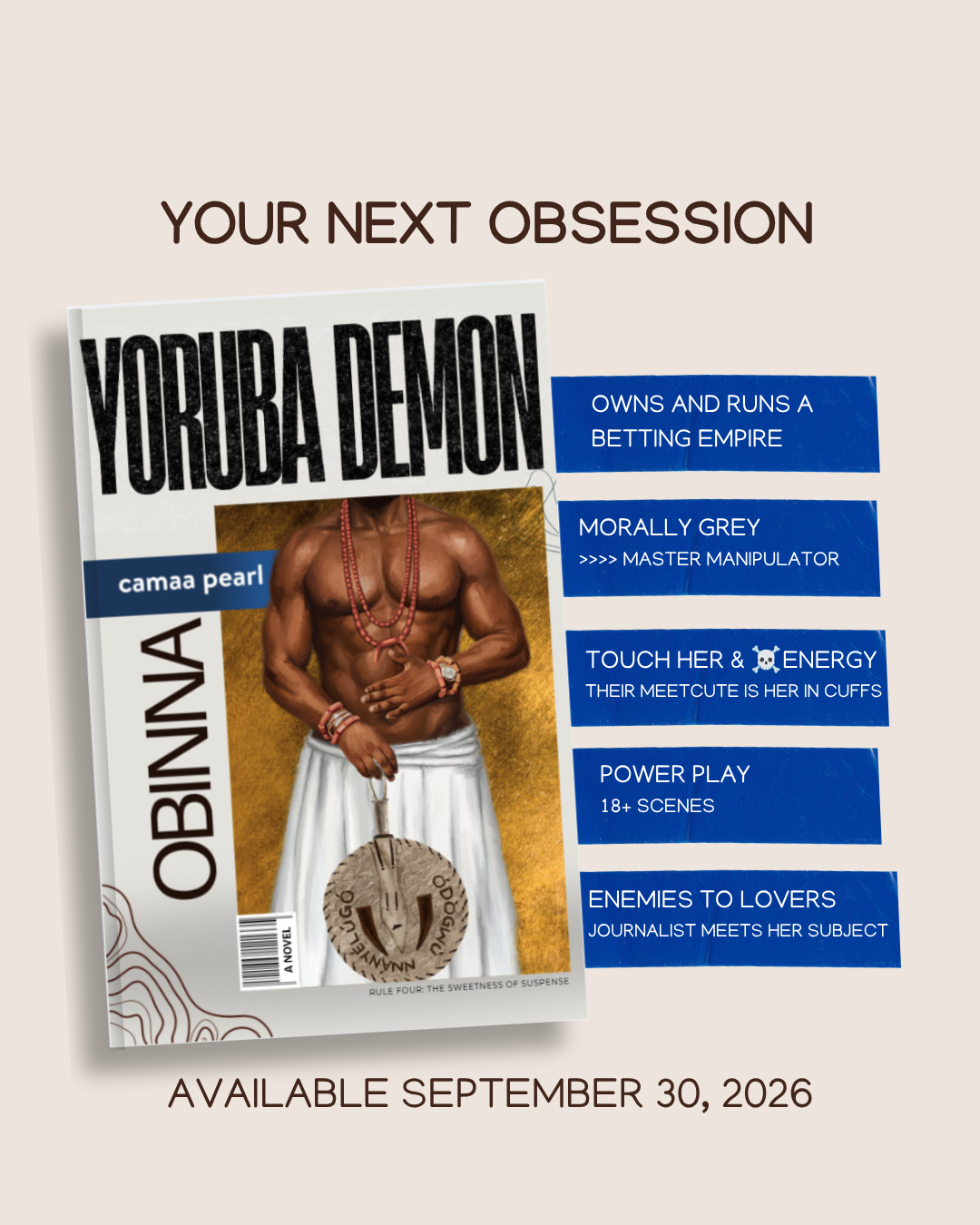 Yoruba Demon: Obinna, Camaa Pearl