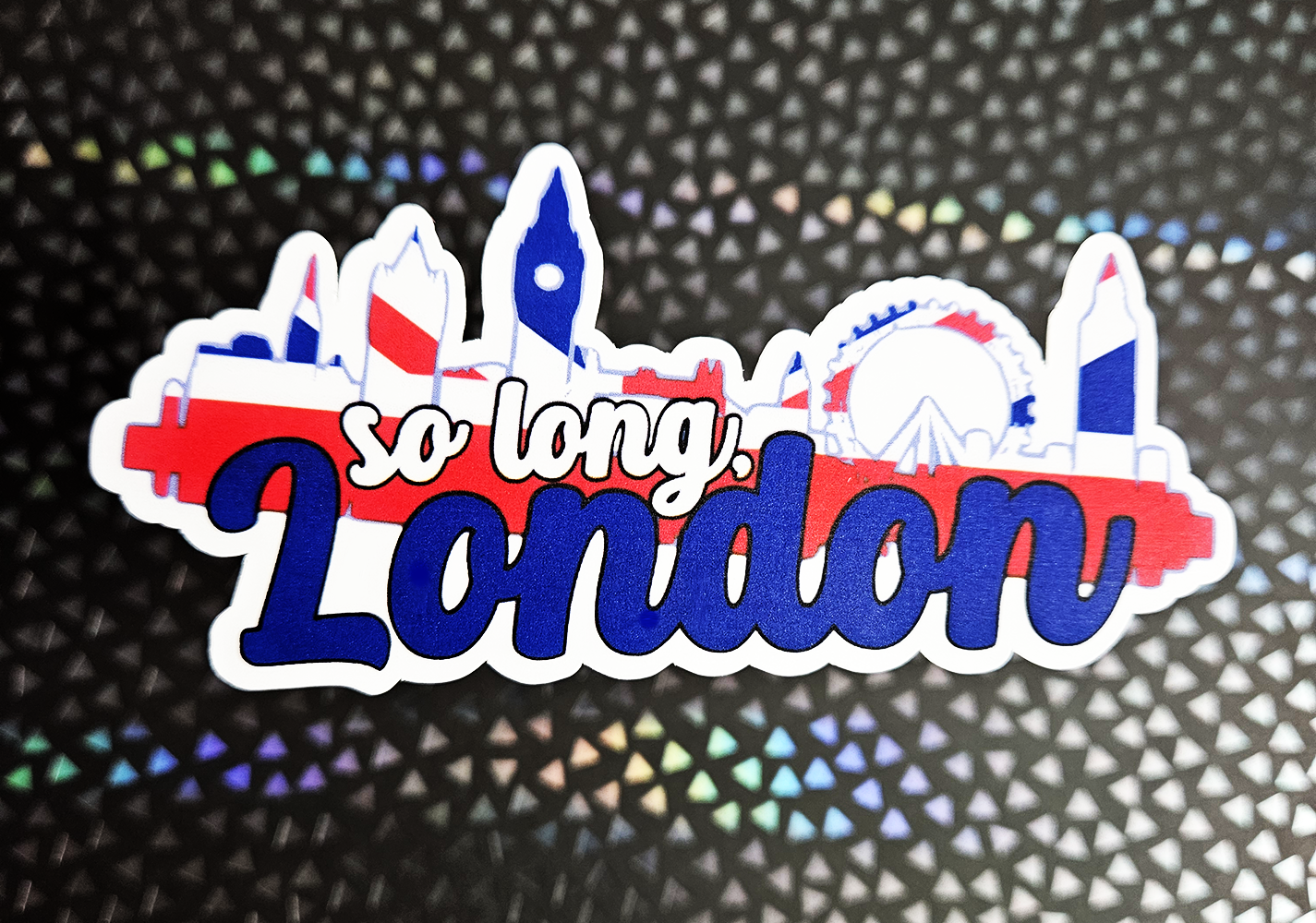 Taylor Swift So Long London Sticker