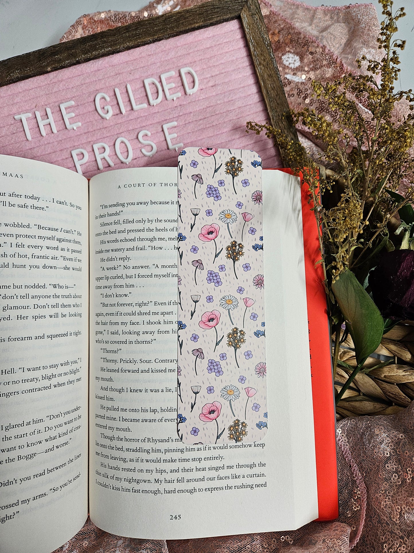 Bookmark Floral