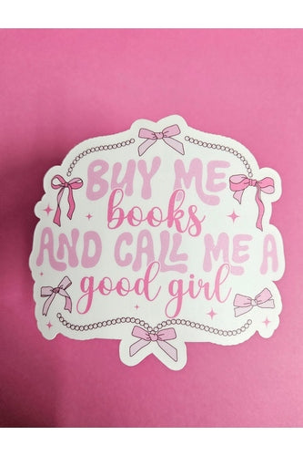 Sticker, Buy Me Books