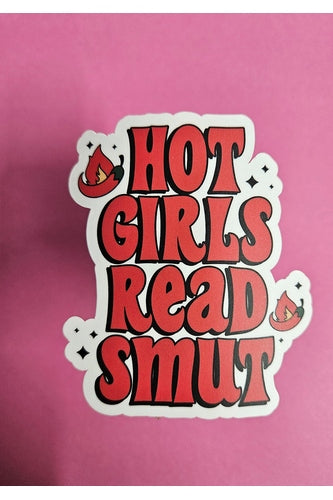 Sticker, Hot Girls Read Smut