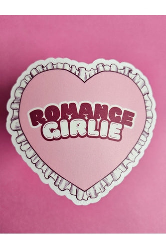 Sticker, Bookish Romance Girlie