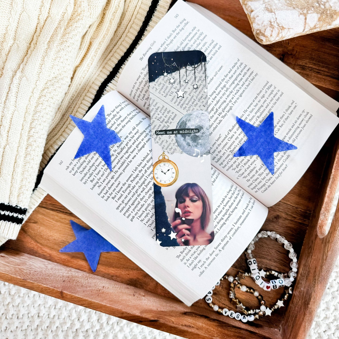 Bookmark, Midnight Collage