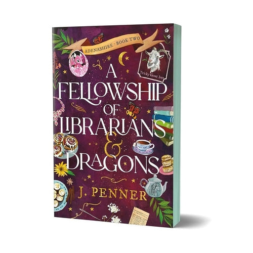 A Fellowship of Librarians & Dragons (Deluxe Edition) (Adenashire, 2) cover image