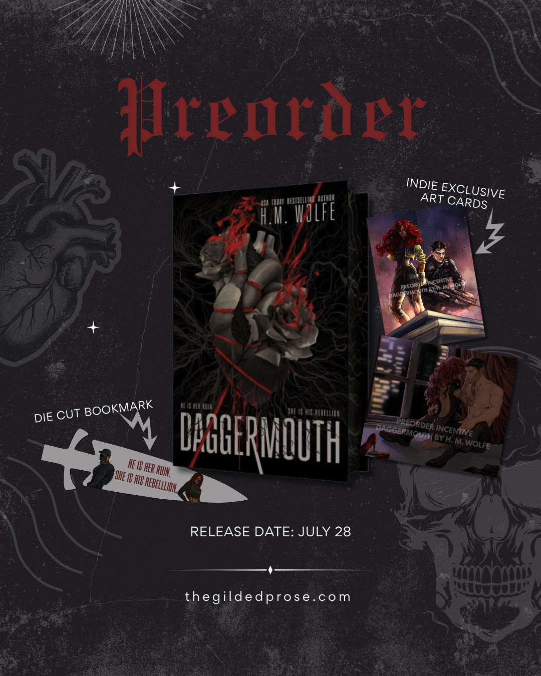 Daggermouth Deluxe Edition by HM Wolfe