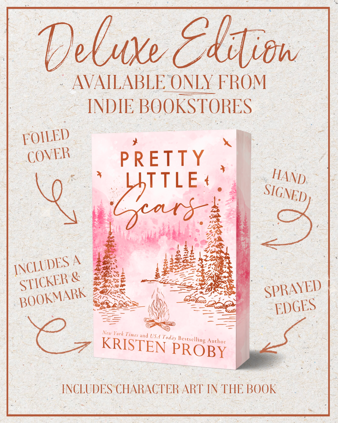 Pretty Little Scars, Kristen Proby INDIE BOOKSTORE EXCLUSIVE