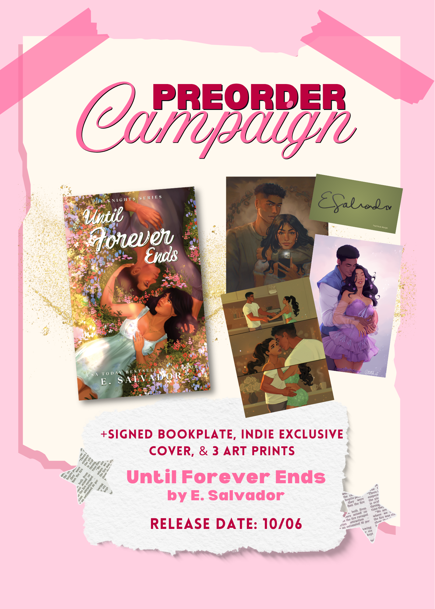 Until Forever Ends, E. Salvador